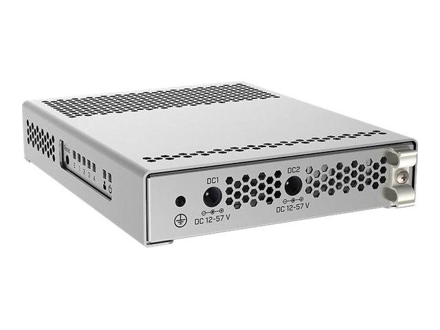 Mikrotik CRS305-1G-4S+IN - Switch - 4 x SFP+ + 1 x 10/100/1000 (PoE) - Desktop -