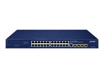 Planet GS-4210-24T4S - Switch - L4 - managed