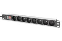 DIGITUS PDU 1U 8xCEE7/5 Ausgänge 230V/16A schwarz Multimedia-Technik Power
