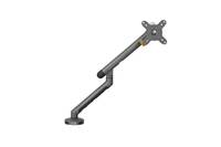 Bakker Elkhuizen Flexible Single - Befestigungskit - adjustable arm with mechanical spring - für Monitor - Aluminium, St