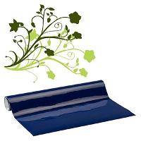 Plottix Vinylfolie permanent dunkelblau 31.5 cm x 1.0 m 1 Rolle - 315 x 1.000 mm