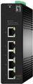 LevelOne Hilbert IGS-2105 - Switch - industriell, leicht - managed - 4 x 10/100/1000 + 1 x 10/100/1000 (Uplink)