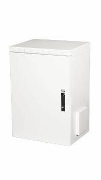 Equip 19" Wandgehäuse Stahlt. Out 600x450mm IP55 16U grau (Speditionsversand)