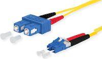 Metz Connect OpDAT Patchkabel, SC-D/LC-D OS2, 15m