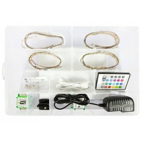 ALLNET 133907 Variabel LED-Lampe LED strip - Farbig