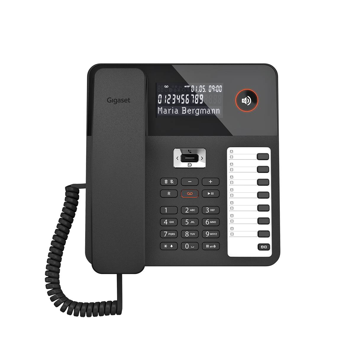 Gigaset Desk 800A - Telefon mit Schnur - Anrufbeantworter mit
