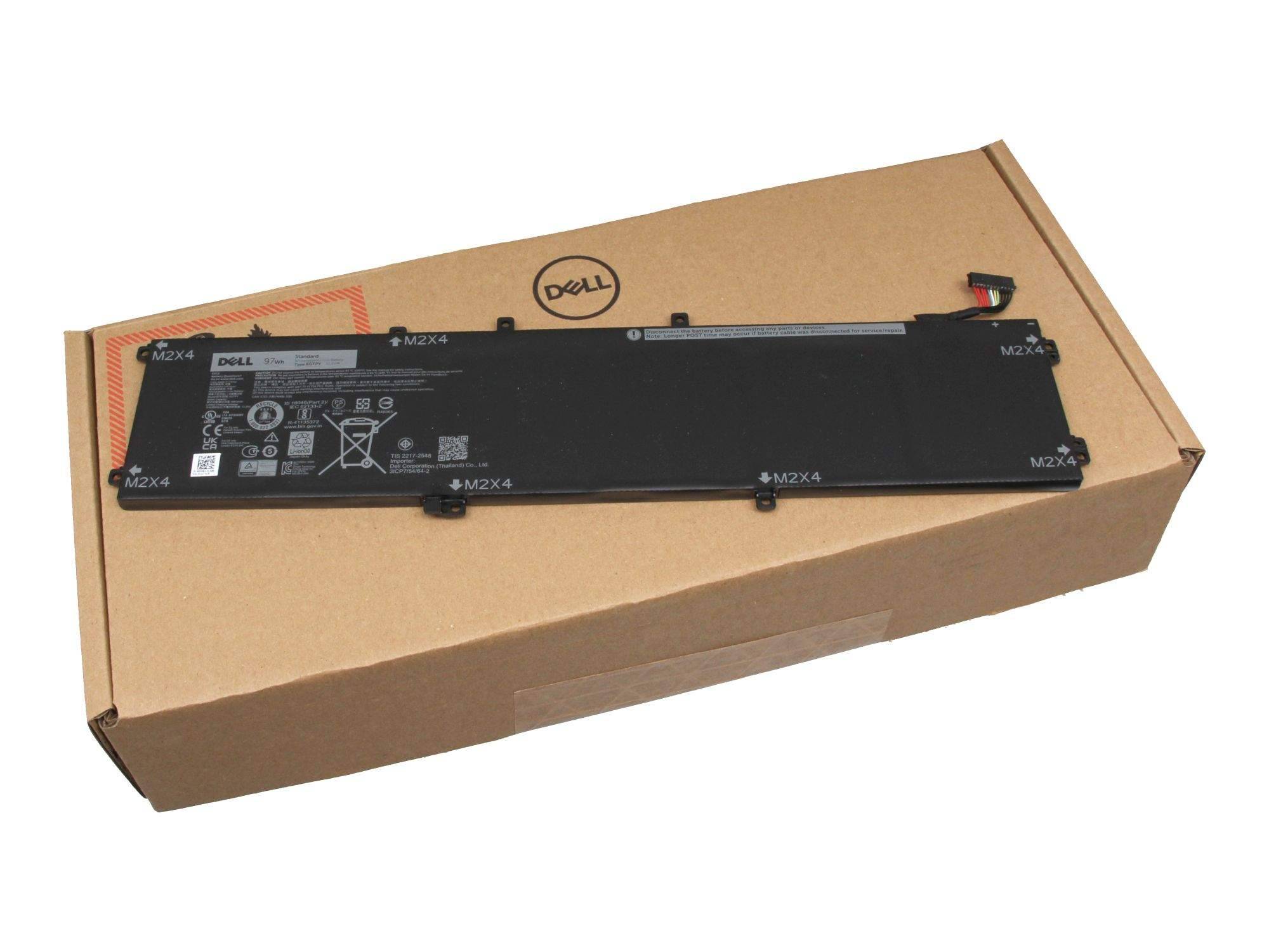 Dell Battery 97Whr 6 Cell - Batterie - Batterie - 8.500 mAh