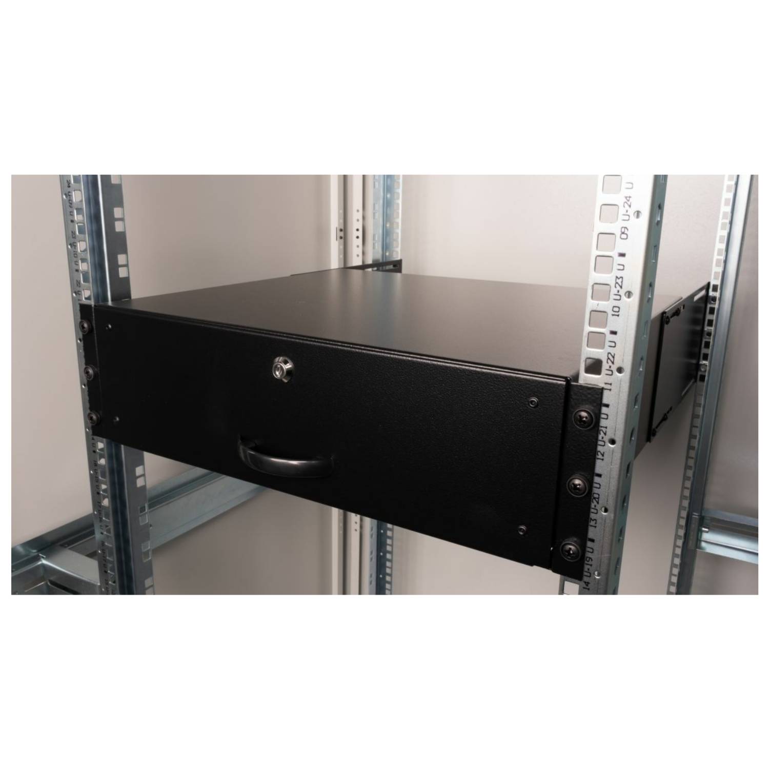 EQUIP - Schublade 19"" für Serverschränke 3U abschließbar sw - Zubehör Stromversorgung - 0,48 m