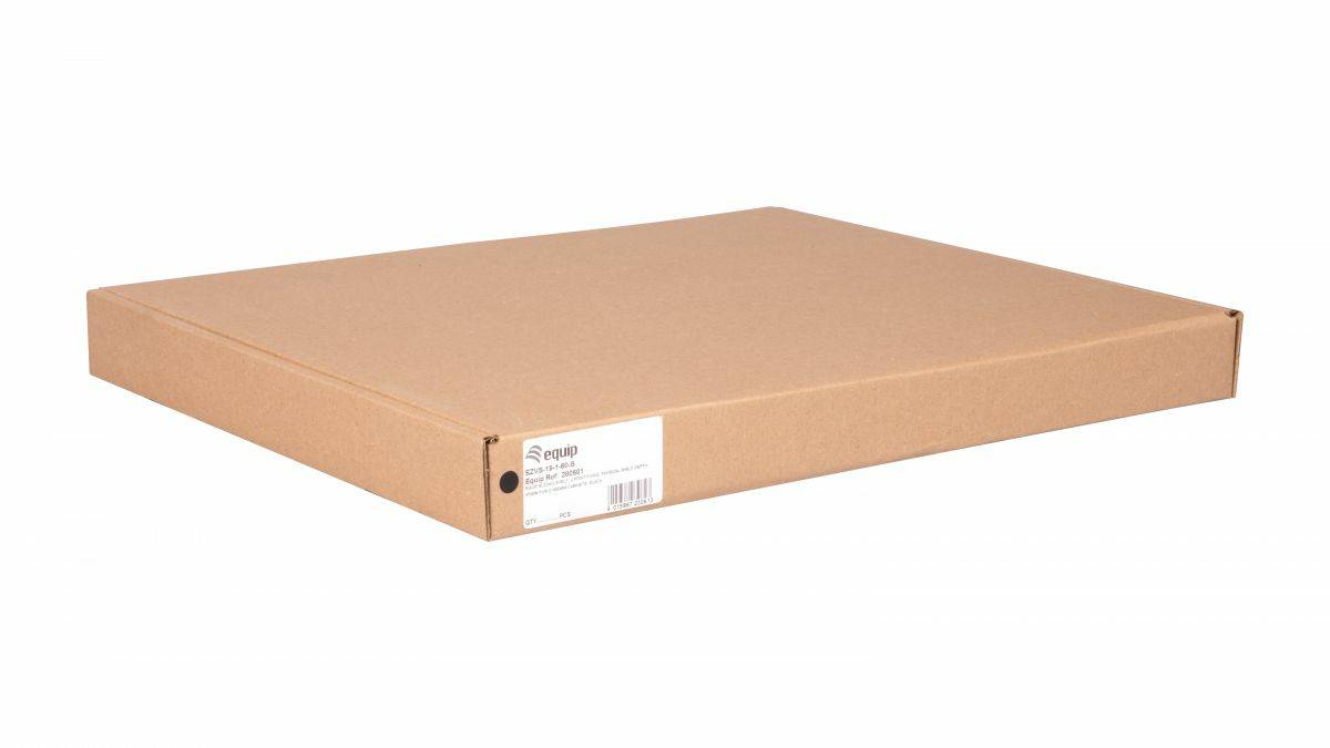 19" Fachboden aus. für Serverschränke 60cm 1U schwarz
