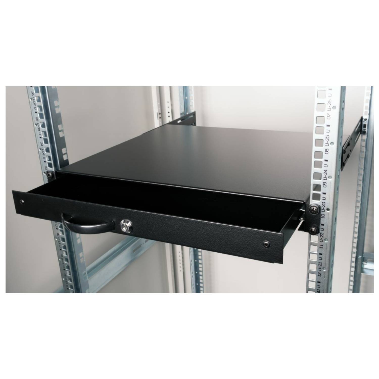Equip 19" Schublade für Serverschränke abschl. 1U RAL9005