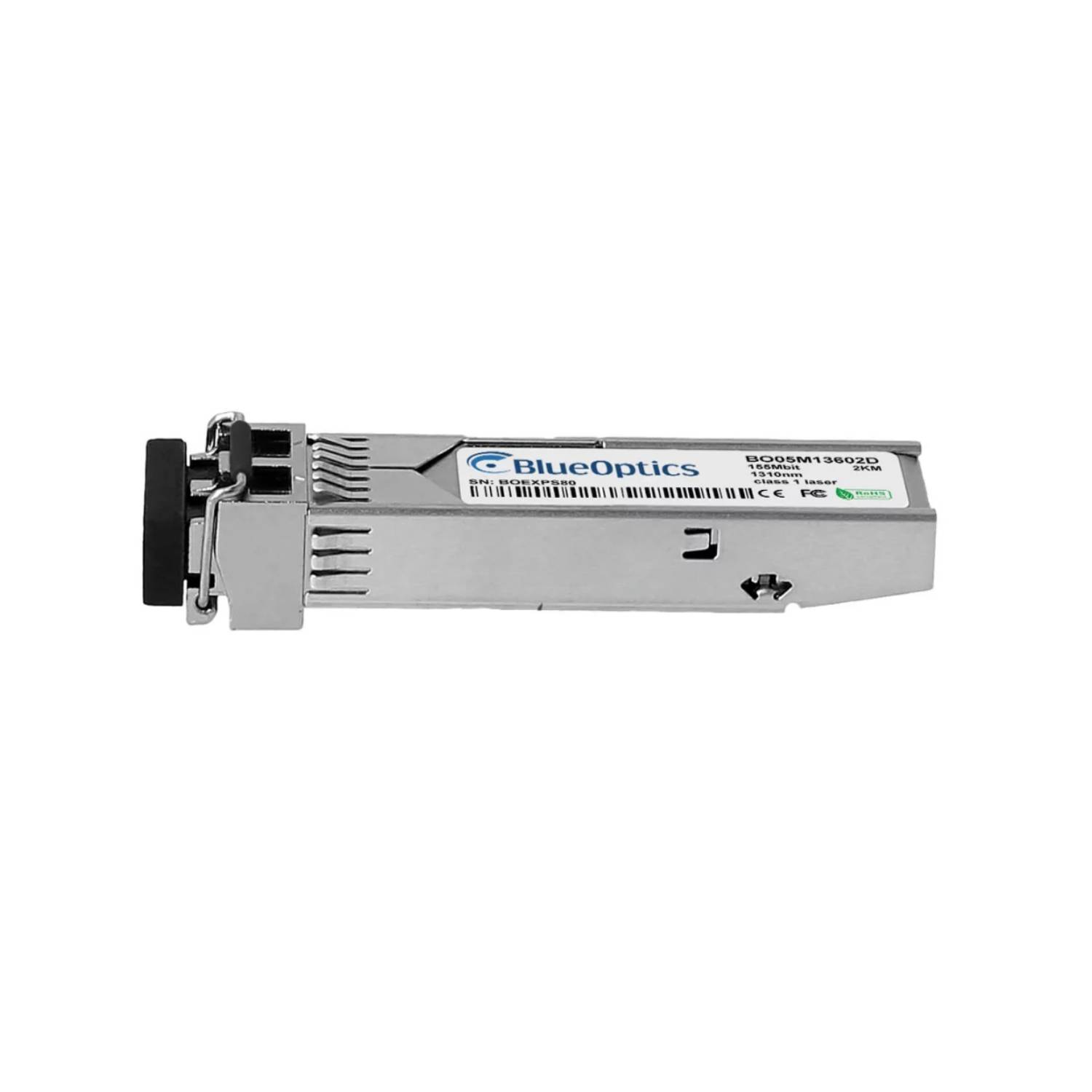 HPE Aruba J9054-61201 BO05M13602D SFP Transceiver, 100BASE-FX, Multimode Fiber,