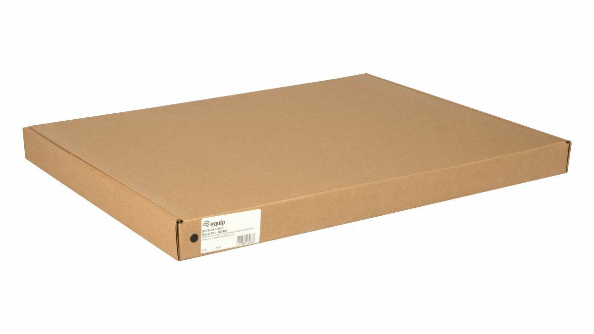 Equip 19" Fachboden aus. für Serverschränke 80cm 1U schwarz