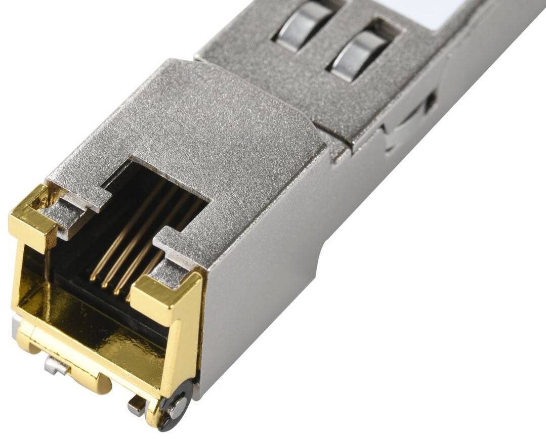 BlueOptics Barox AC-SFP+-T BlueOptics BO08J78S7 SFP+ Transceiver, RJ45 Kupfer, 10GBASE-T, 80 Meter