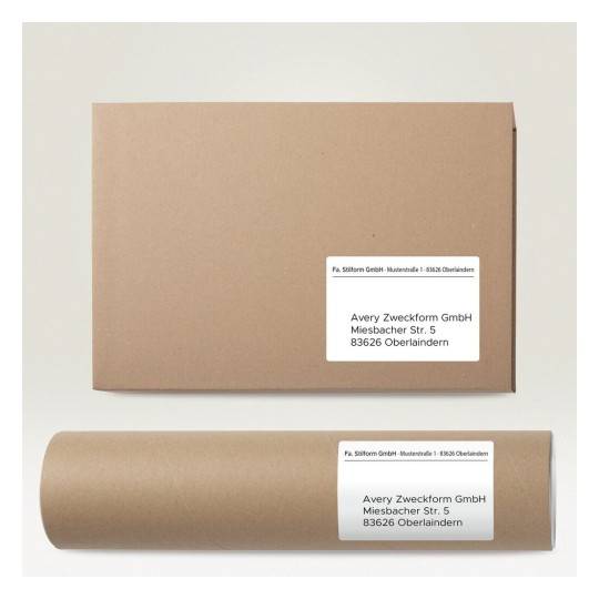 AVERY Zweckform Universal-Etiketten, 105 x 148 mm, 50+15 Bl.