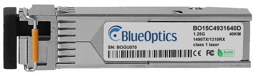BlueOptics Huawei 02310KVU BlueOptics BO15C4931640D SFP Transceiver, LC-Simplex, 1000BASE-BX-D,