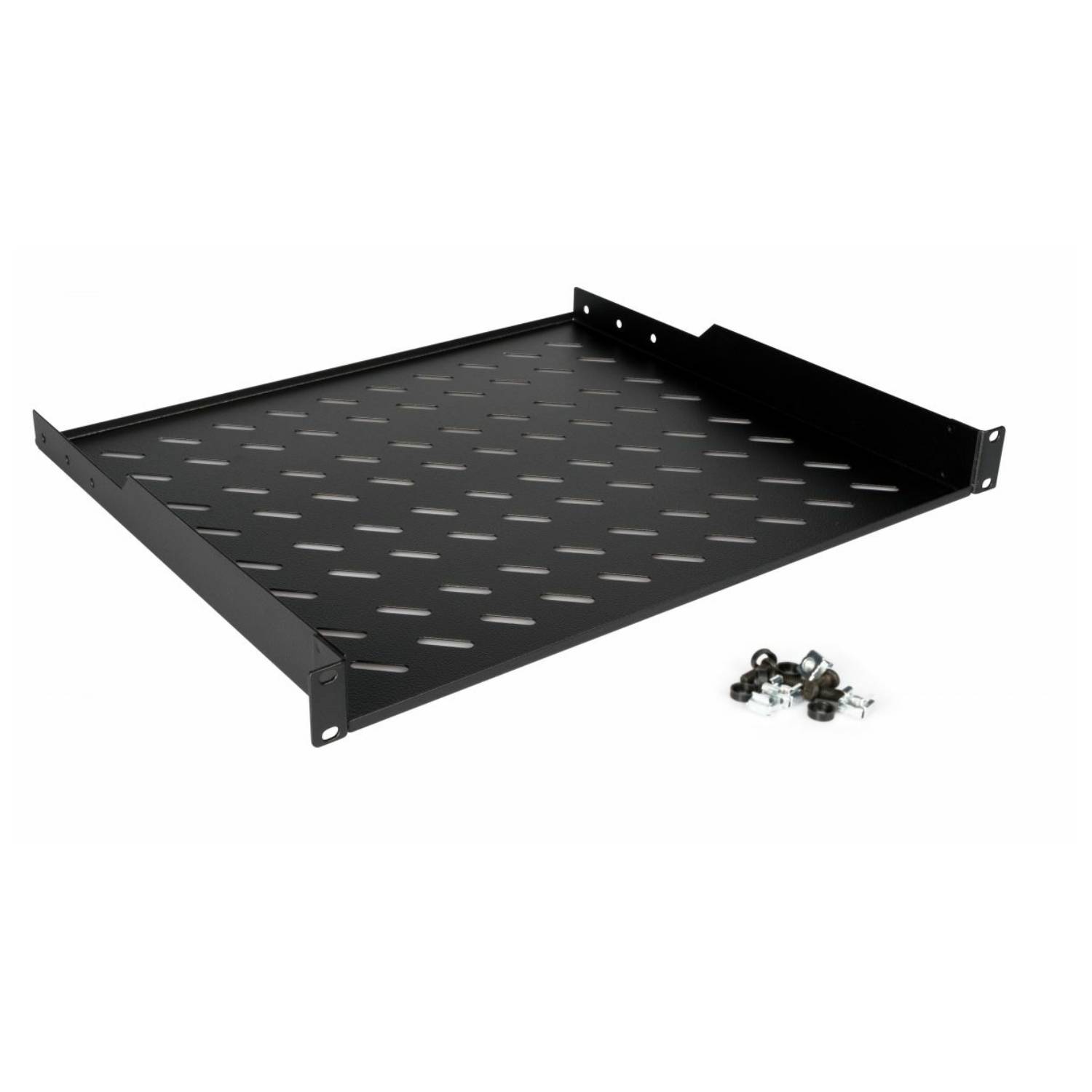 EQUIP - Fachboden fest 19"" für Serverschränke 1U 60cm sw - 0,6 m