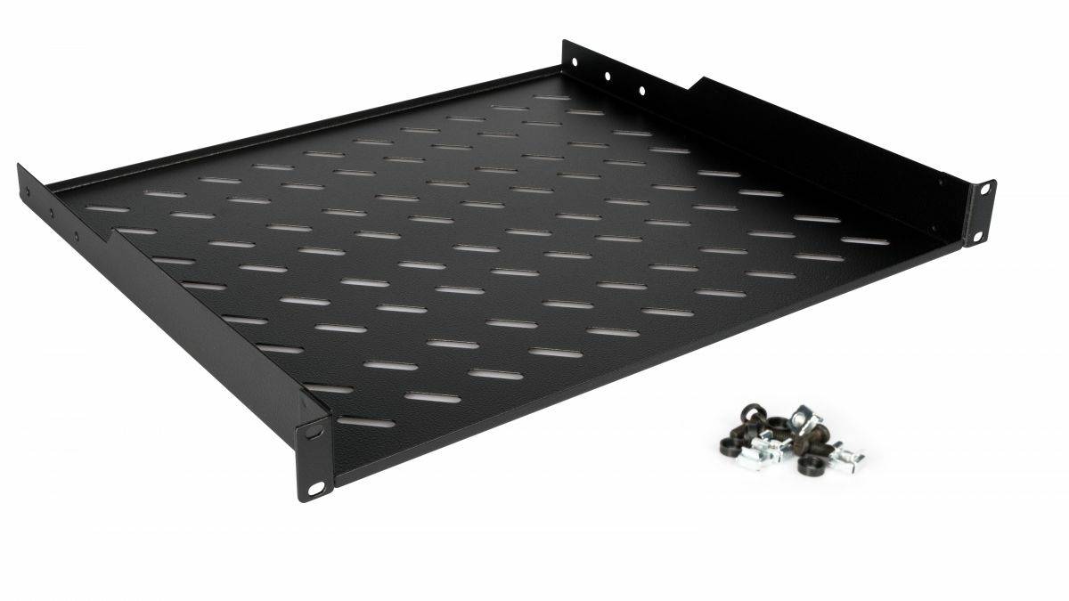 EQUIP - Fachboden fest 19"" für Serverschränke 1U 60cm sw - 0,6 m