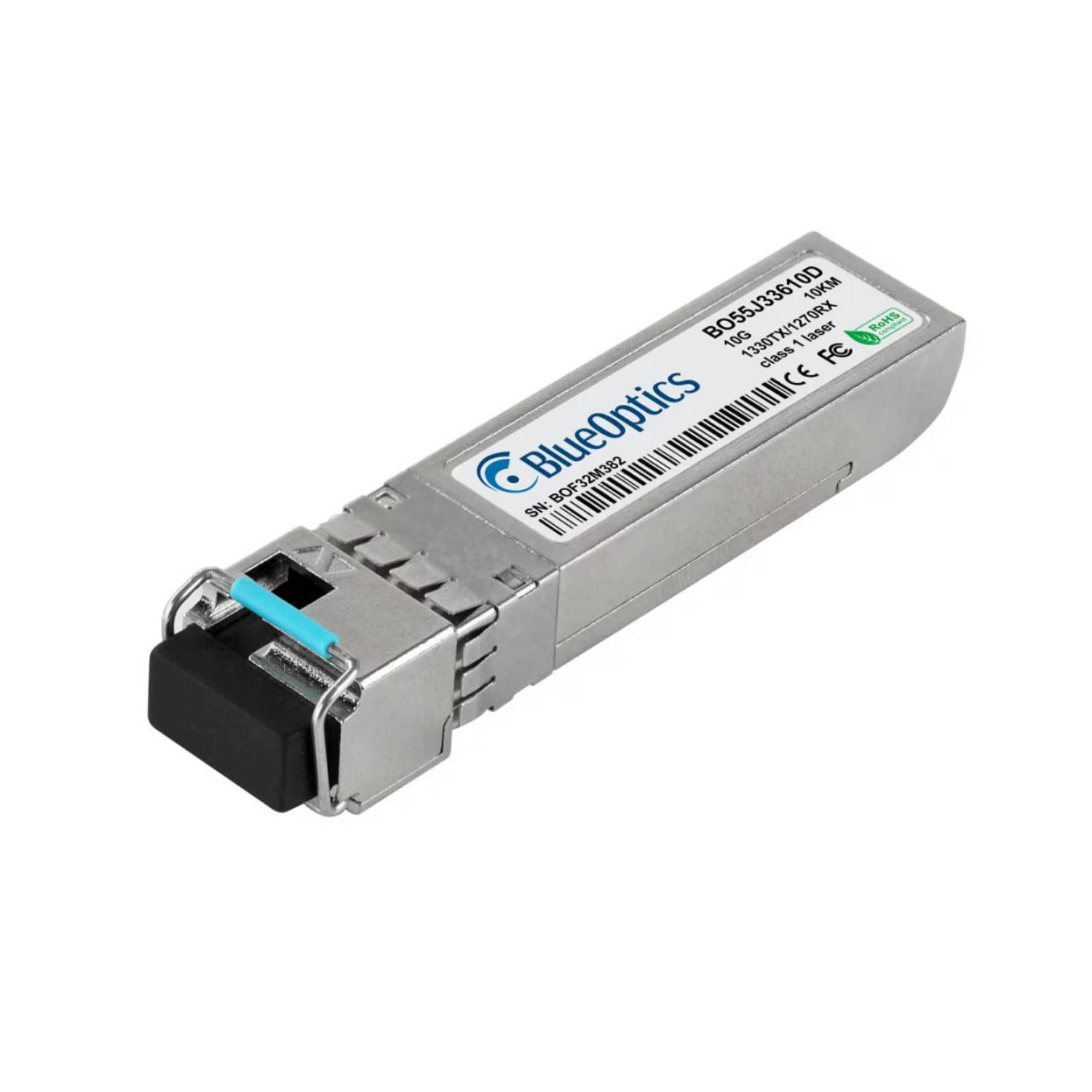 BLUEOPTICS - Systems BTI-SFP+-XBD10L-DD-33/27S kompatibler BlueOptics SFP+ BO55J33610D