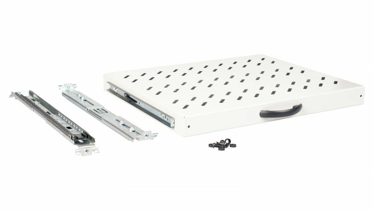 Equip 19 Fachboden aus. für Serverschränke 60cm 1U grau Multimedia-Technik 19