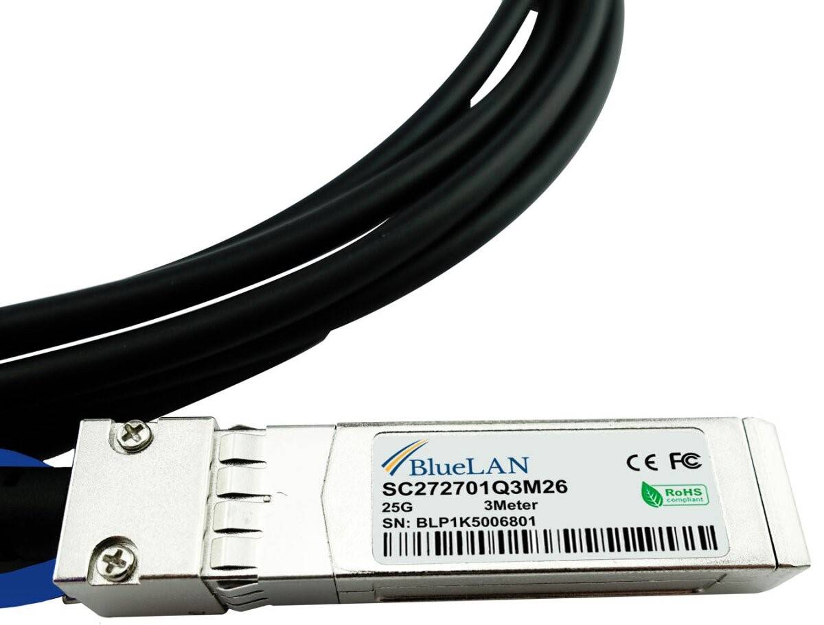 BLUEOPTICS - 470-ACEV kompatibles BlueLAN DAC SFP28 SC272701Q3M26