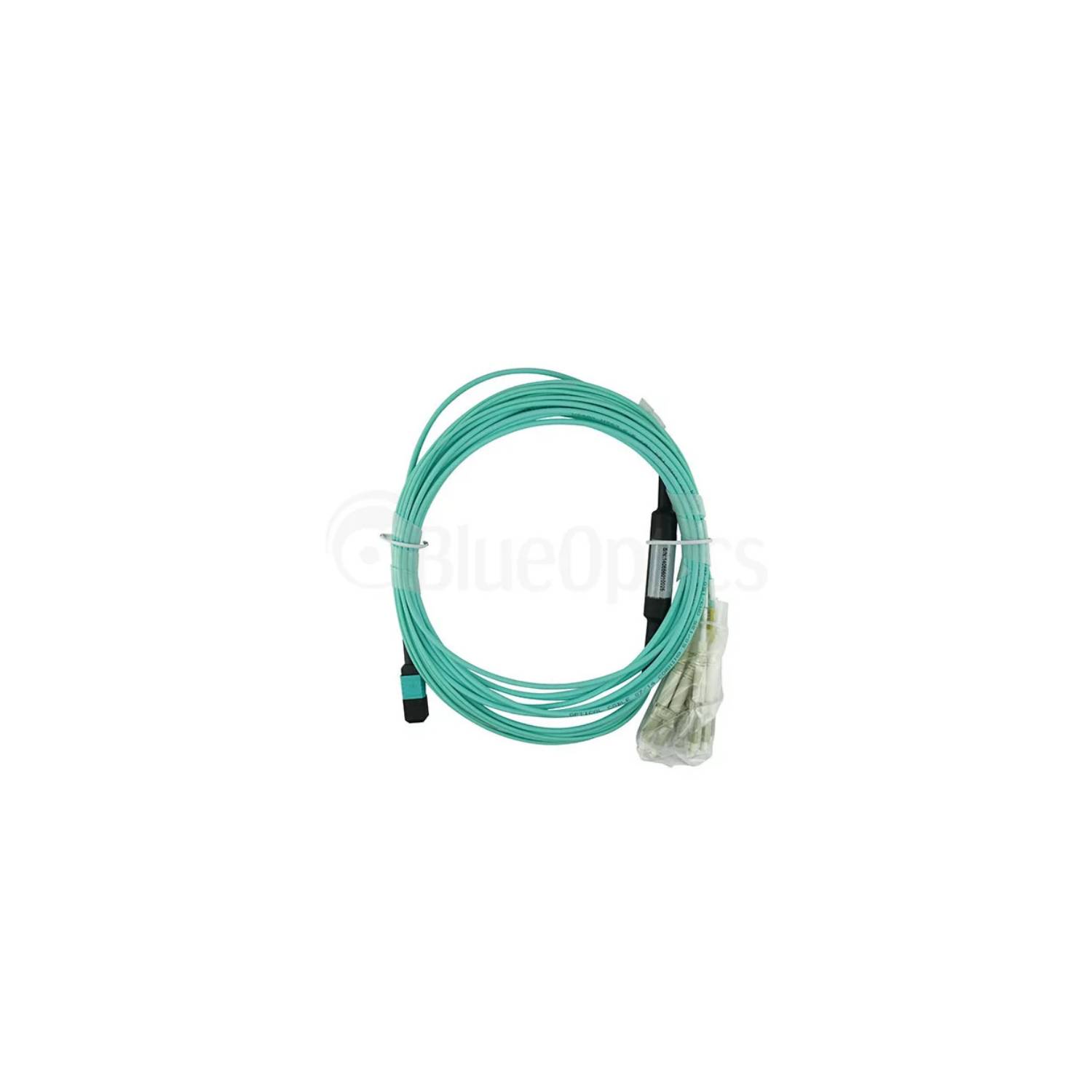 BLUEOPTICS - Networks CBL-0159 kompatibles MTP-4xLC Multimode OM3 Patchkabel 1 Meter