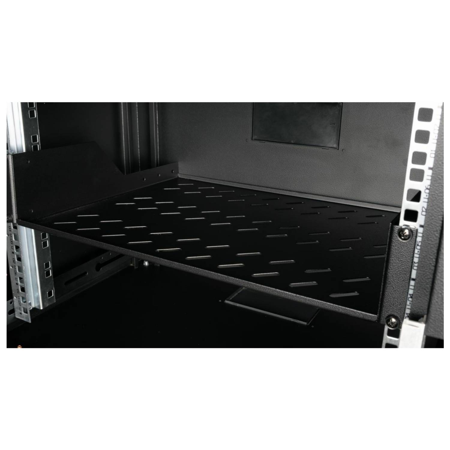 EQUIP - Fachboden fest 19"" für Serverschränke 2U 80cm sw - 0,8 m