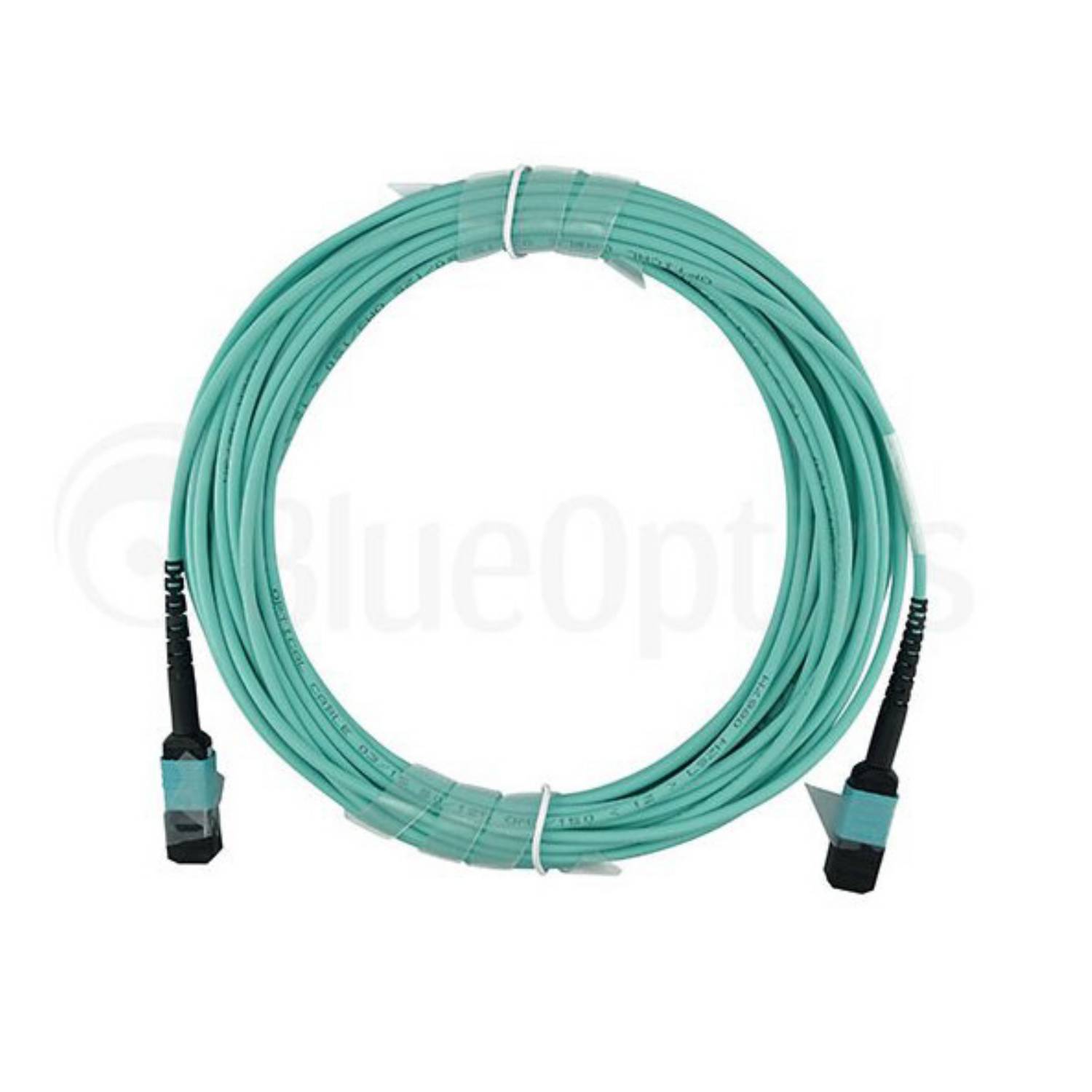 BLUEOPTICS - QSRCABLE30M kompatibles MPO-MPO Multimode OM3 Patchkabel 30 Meter