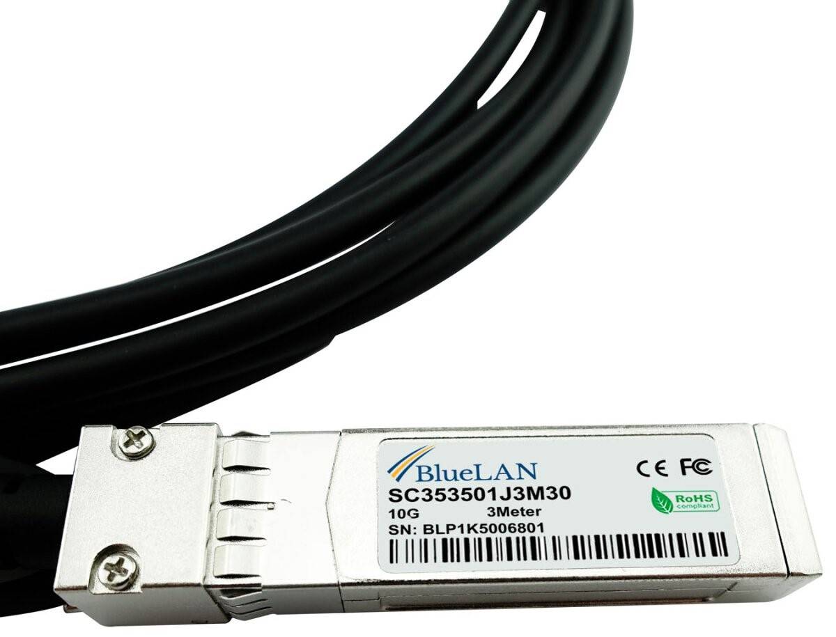 Citrix 3007776 BlueLAN SC353501J1M30 10GBASE-CR passives SFP+ auf SFP+ Direct At
