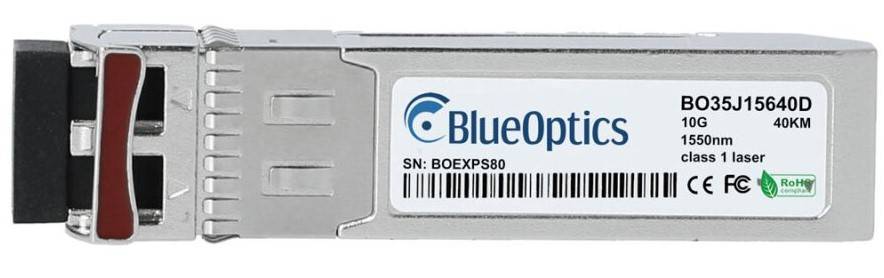 BlueOptics Packetlight SFP-10G-ER-PC BlueOptics BO35J15640D SFP+ Transceiver, 10GBASE-ER, Singlemode Fiber, 1550nm, 40KM