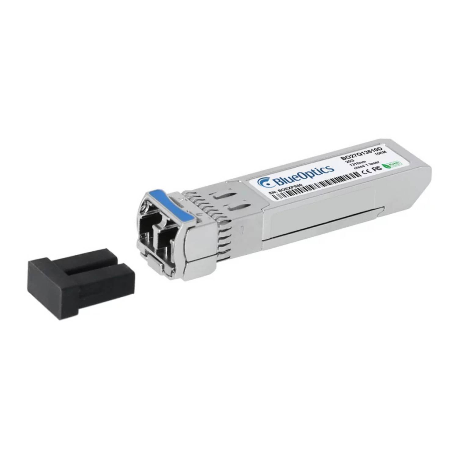 BlueOptics Huawei 02312LSE BlueOptics SFP28 Transceiver, 25GBASE-LR, Singlemode Fiber, 1310nm, 10KM