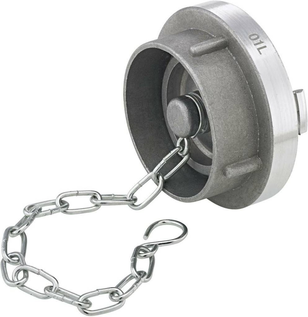 FORTIS Storz-Blindkupplung 52-C PN 10 Aluminium mit Kette