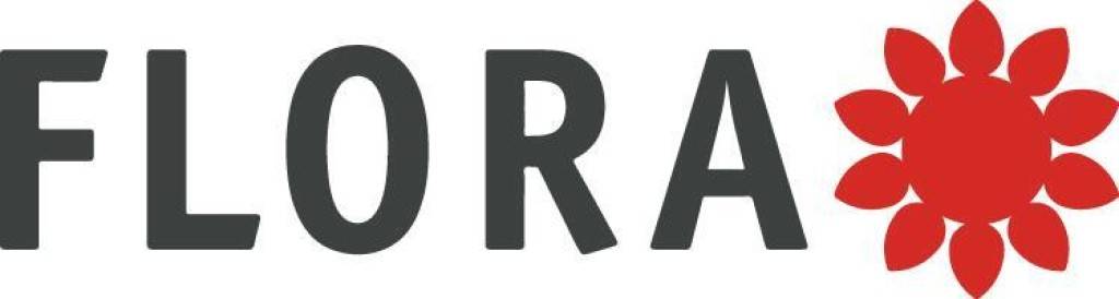 FLORA Laubschaufel PP schwarz, Dülle 28 mm, 70 x 60 mm