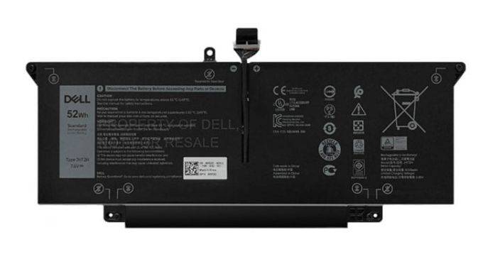 52Wh Lithium Ion battery for Latitude 7310 and 7410 - Batterie