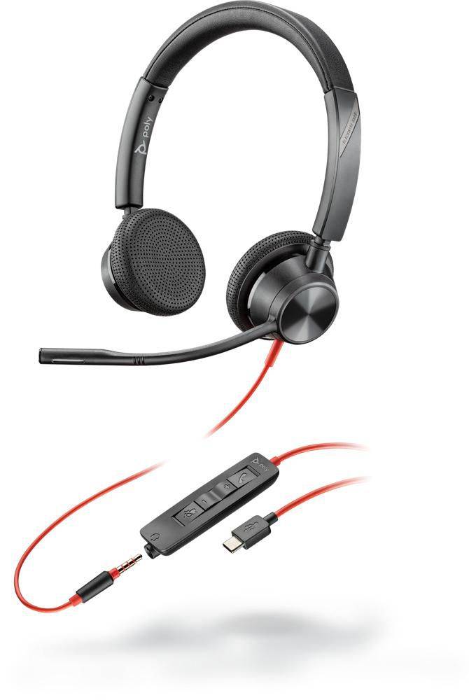 Poly Blackwire 3325 Microsoft Headset USB Typ C