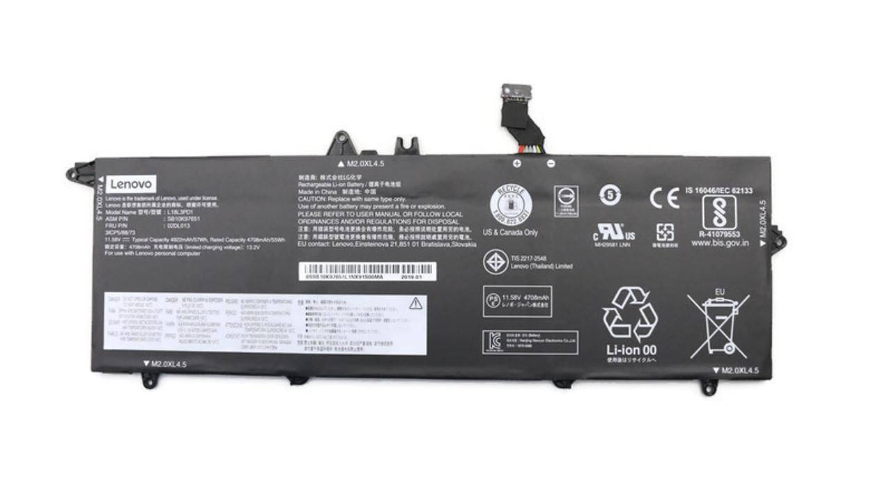 Lenovo Akku 57Wh Original 4.922 mAh 11,58 V