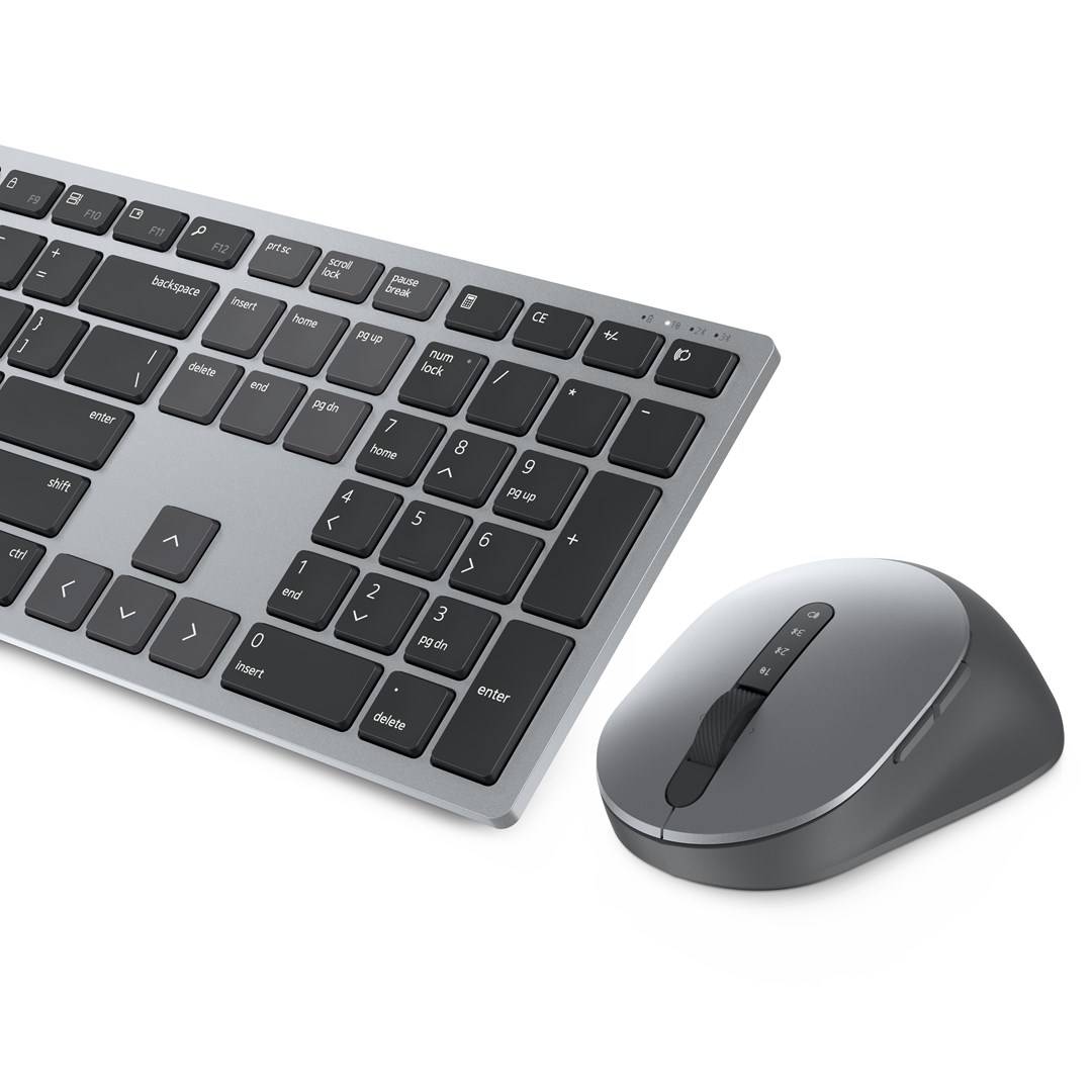 Dell Premier Multi-Device KM7321W - Tastatur-und-Maus-Setkabellos - 2.4 GHz -