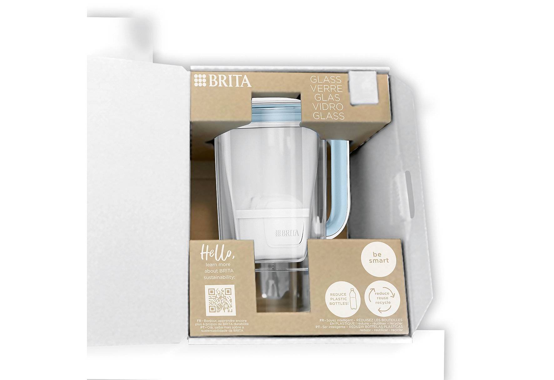 BRITA Glas Kanne Model One 118006