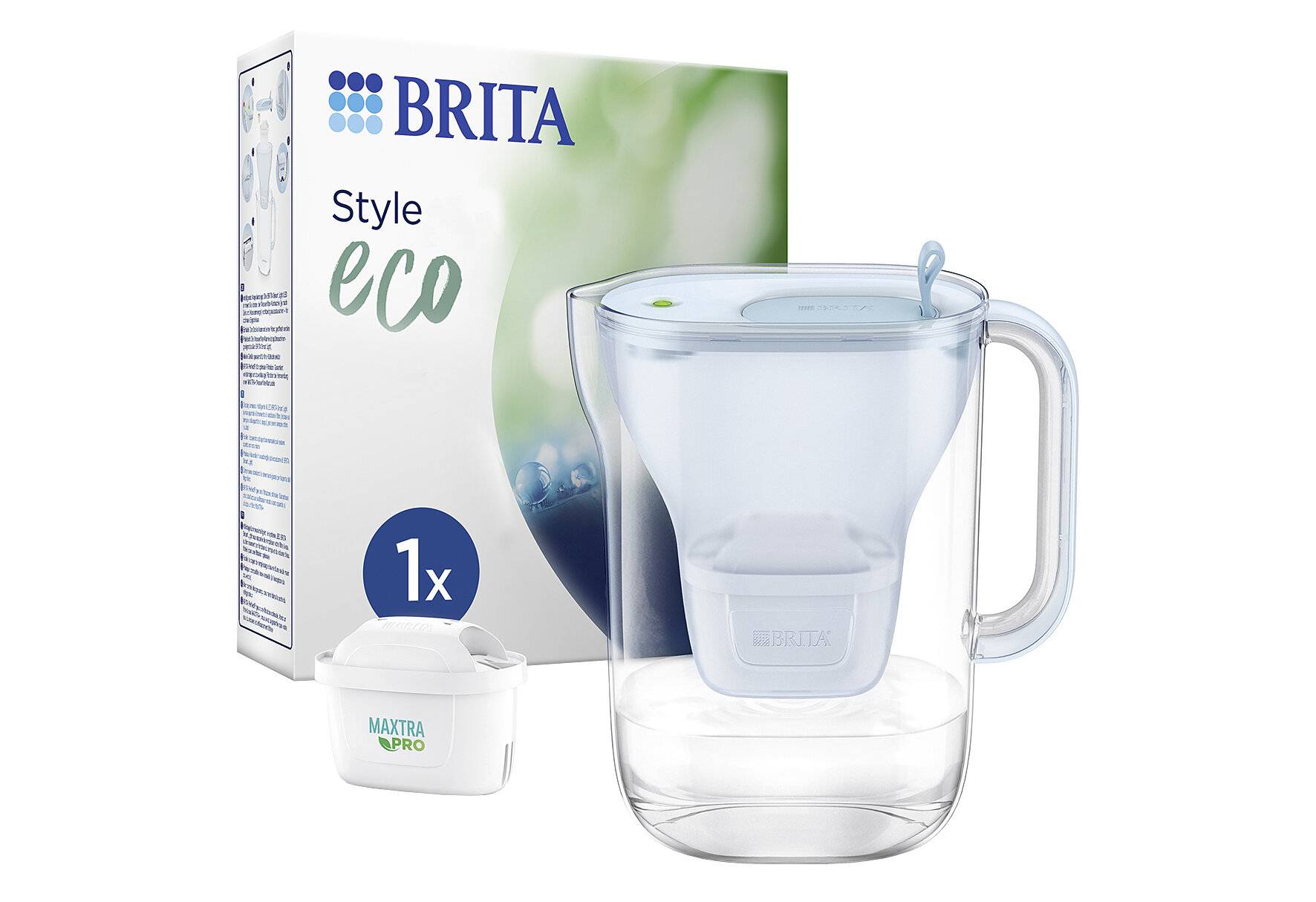 BRITA Style eco gletscherblau