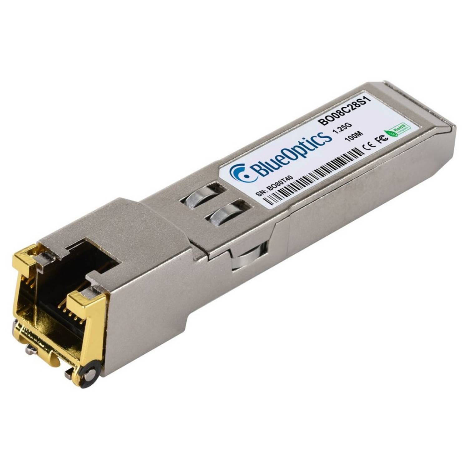 BlueOptics SBC-SFPCOPPER-1G kompatibler BlueOptics SFP BO08C28S1 - 1.25G - 1000B