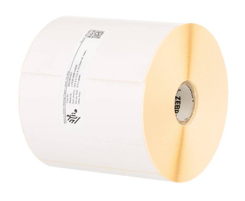 Zebra ZipShip ZPerform 1000D Papier permanenter Klebstoff unbeschichtet 54.5 x 38.1 mm 5040 (40 &amp;
