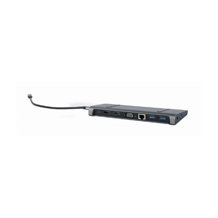 GEMBIRD - Cablexpert A-CM-COMBO9-02 - Dockingstation - USB-C 3.1