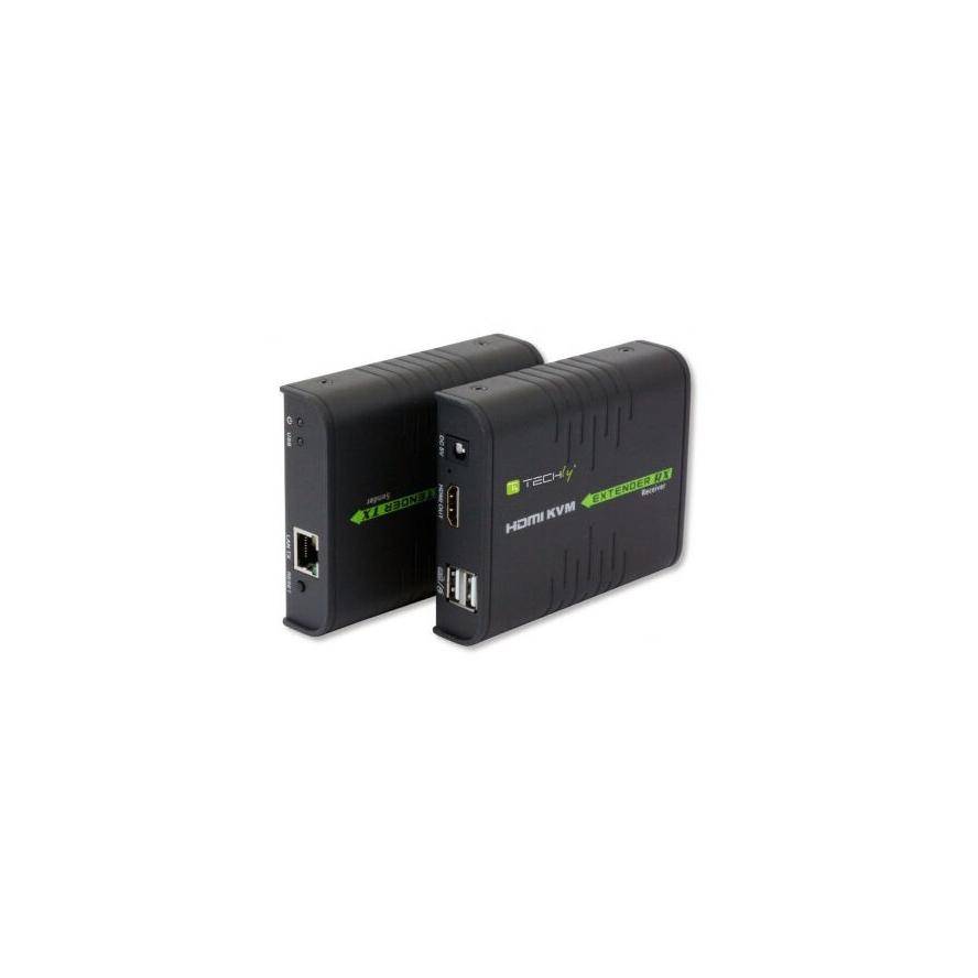 HDMI KVM Extender über Netzwerkkabel, 120m Hersteller: Techly (IDATA-HDMI-KVM2)