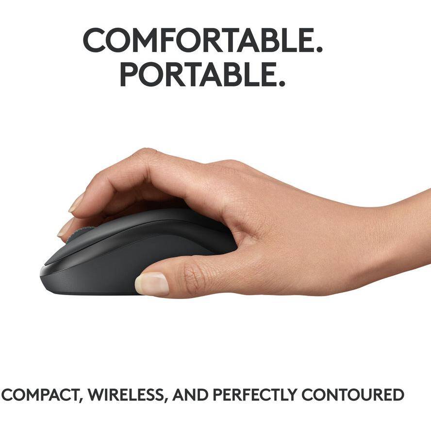Logitech M240 Silent - Maus - rechts- und linkshändig