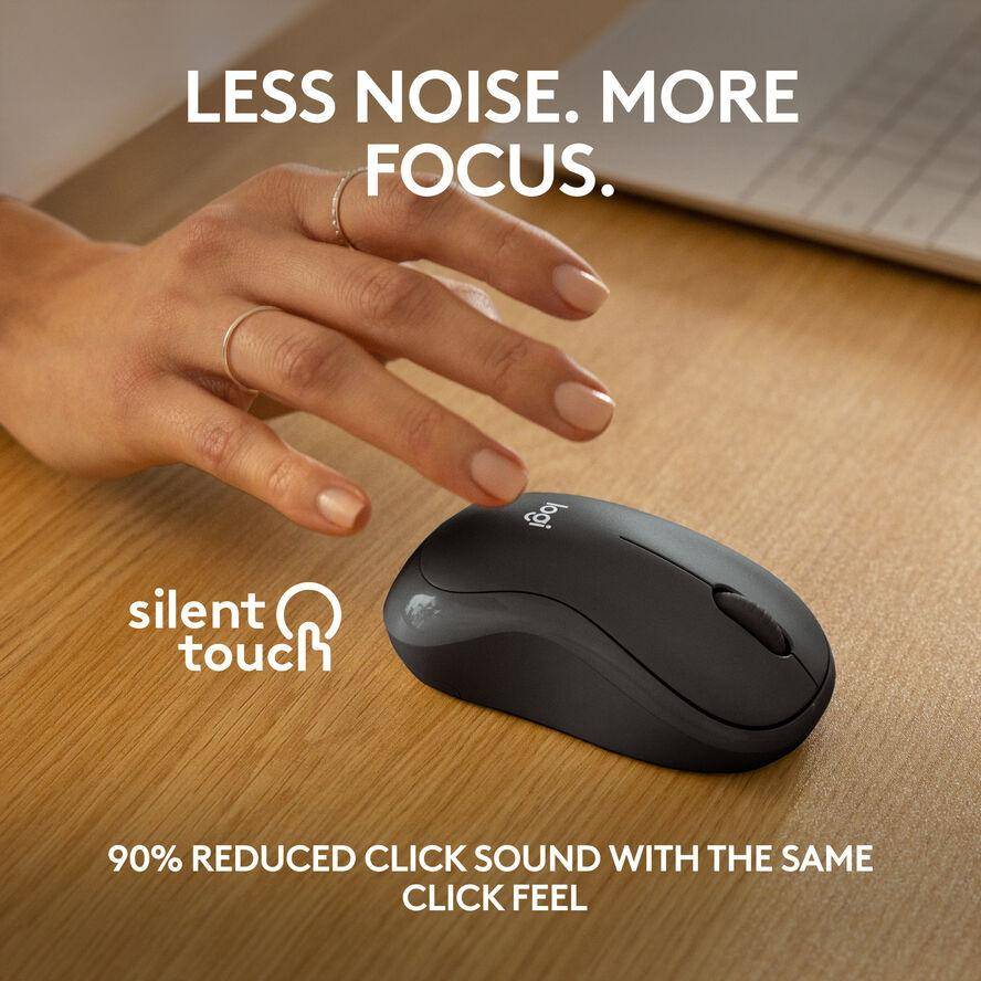 Logitech M240 Silent - Maus - rechts- und linkshändig