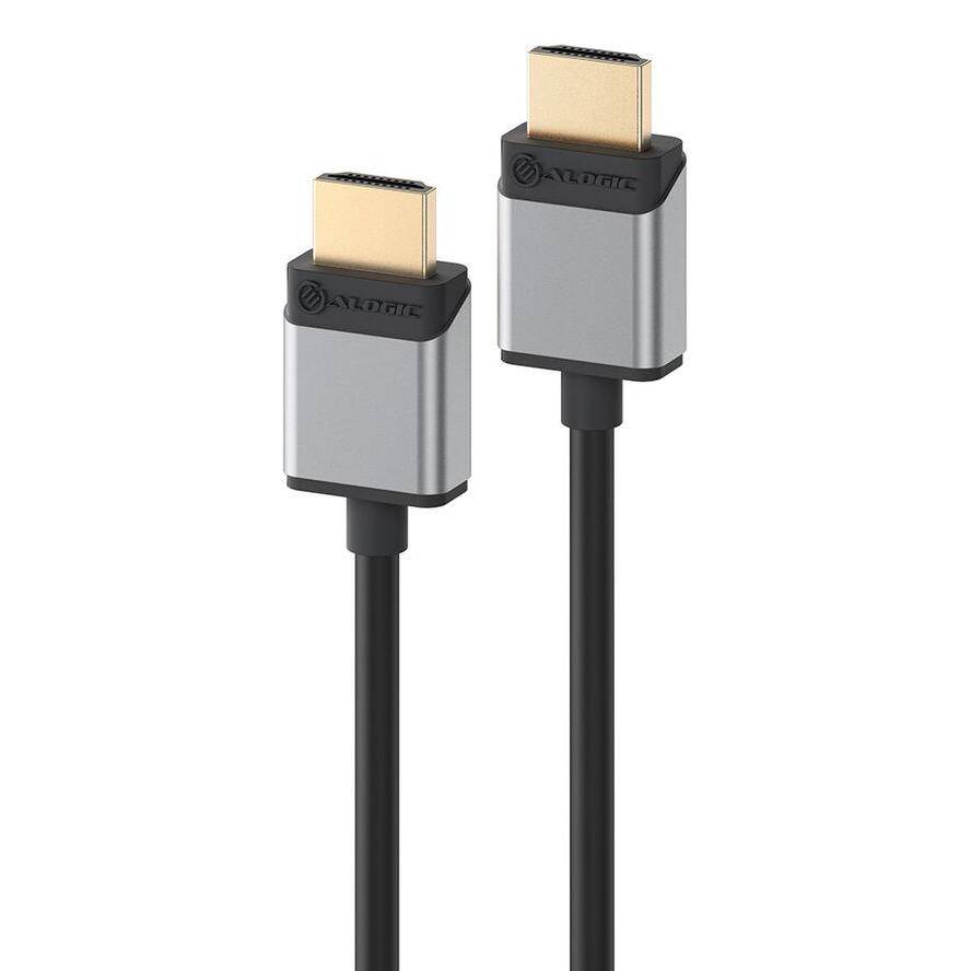 Alogic SSULHD01-SGR cavo HDMI 1 m HDMI tipo A[Standard] Nero (HDMI TO HDMI CABLE