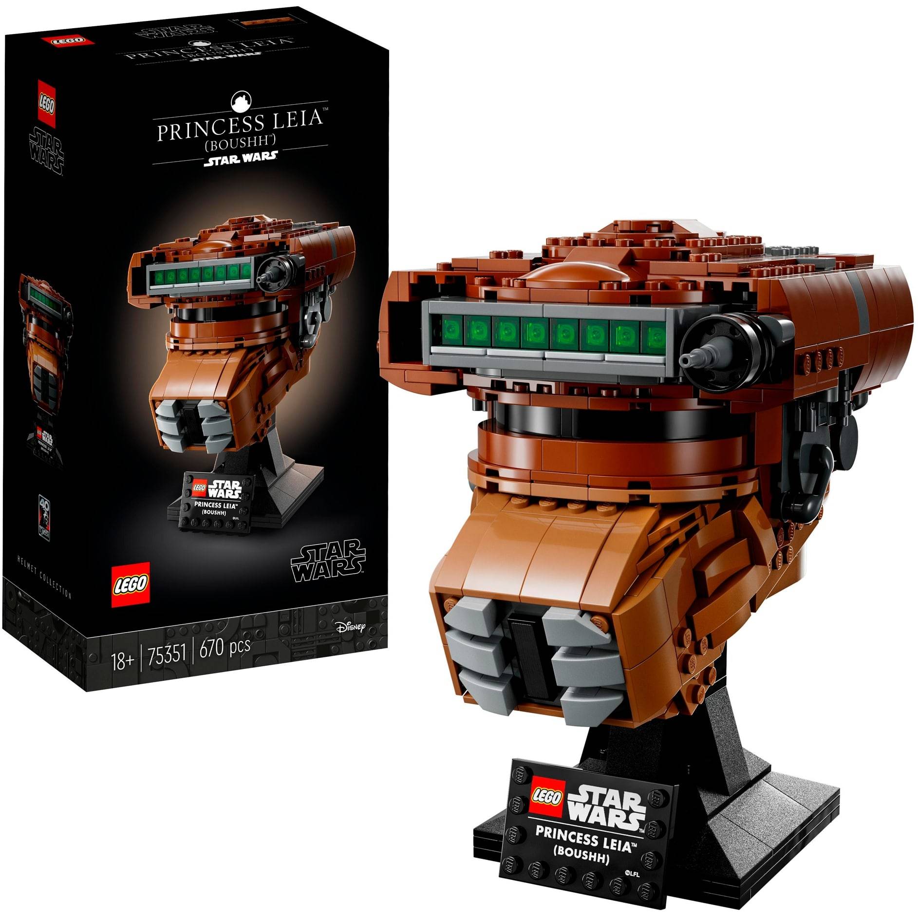 LEGO Star Wars Princess Leia (Boushh) Helm (75351)