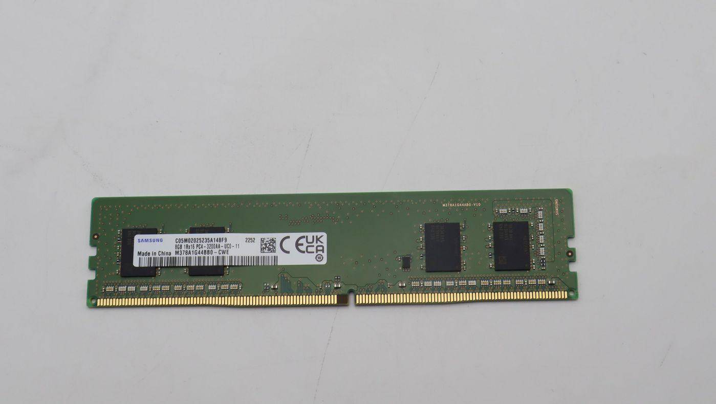 Lenovo MEMORY UDIMM,8GB,DDR4,3200,Samsung - 8 GB - DDR4