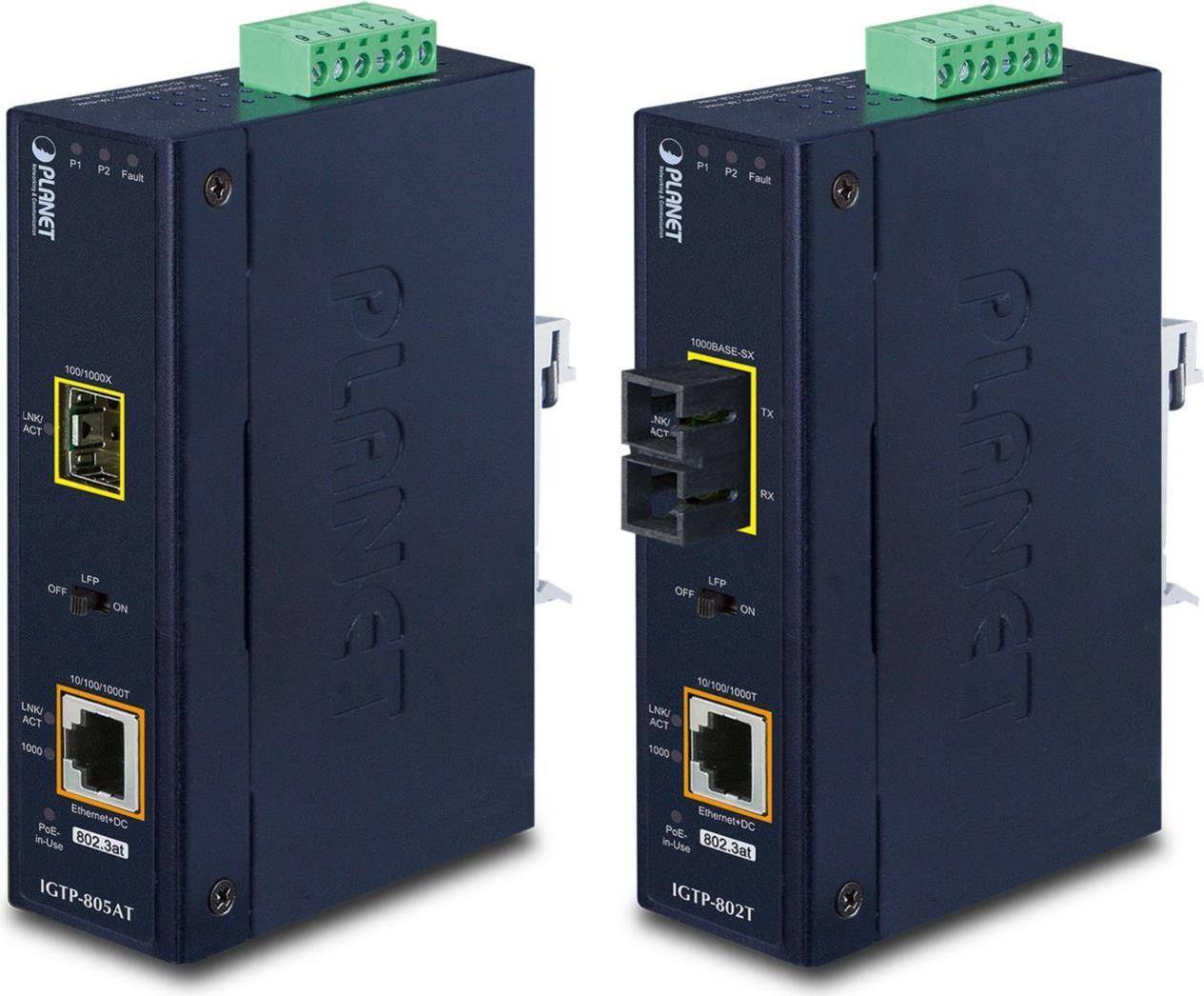 Planet IGTP-80xT Series IGTP-802T - Medienkonverter