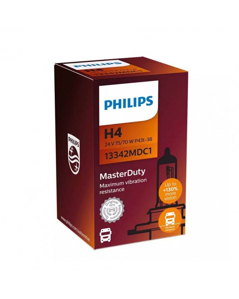 PHILIPS Master Duty H4 24V 75/70W P43t-38 13342MDC1