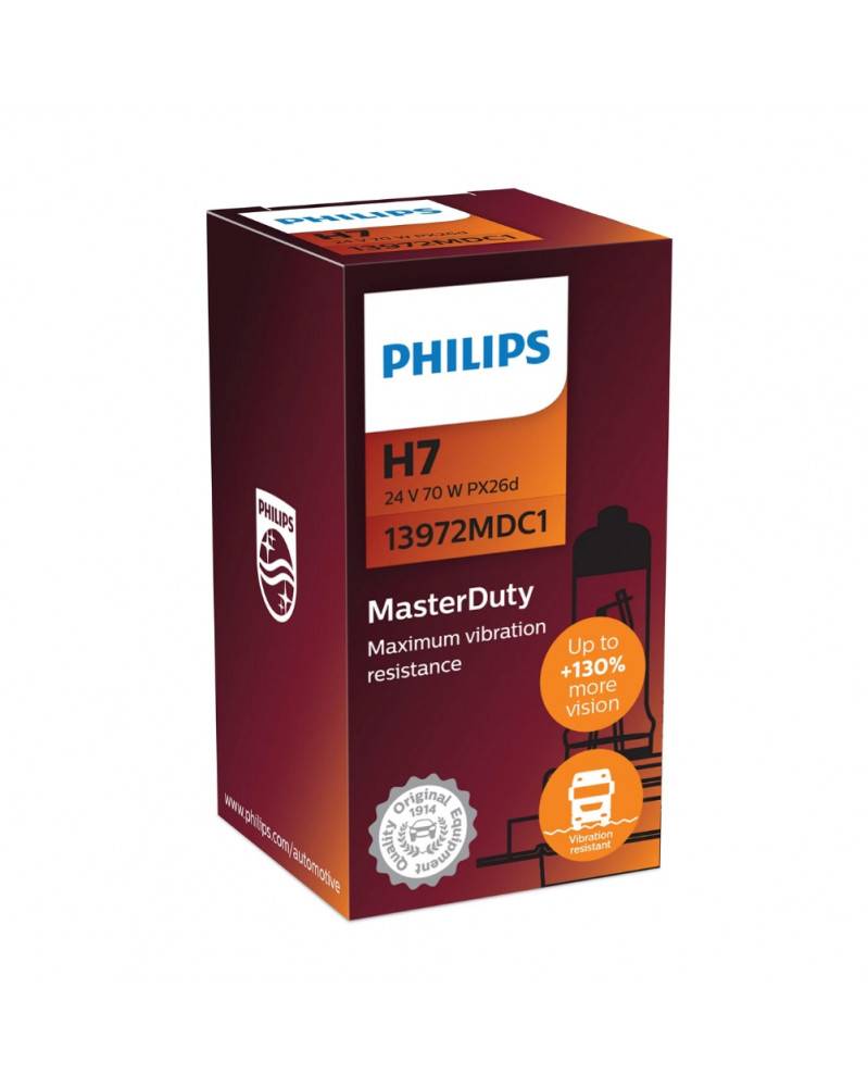 PHILIPS Master Duty H7 24V 70W PX26d 13972MDC1